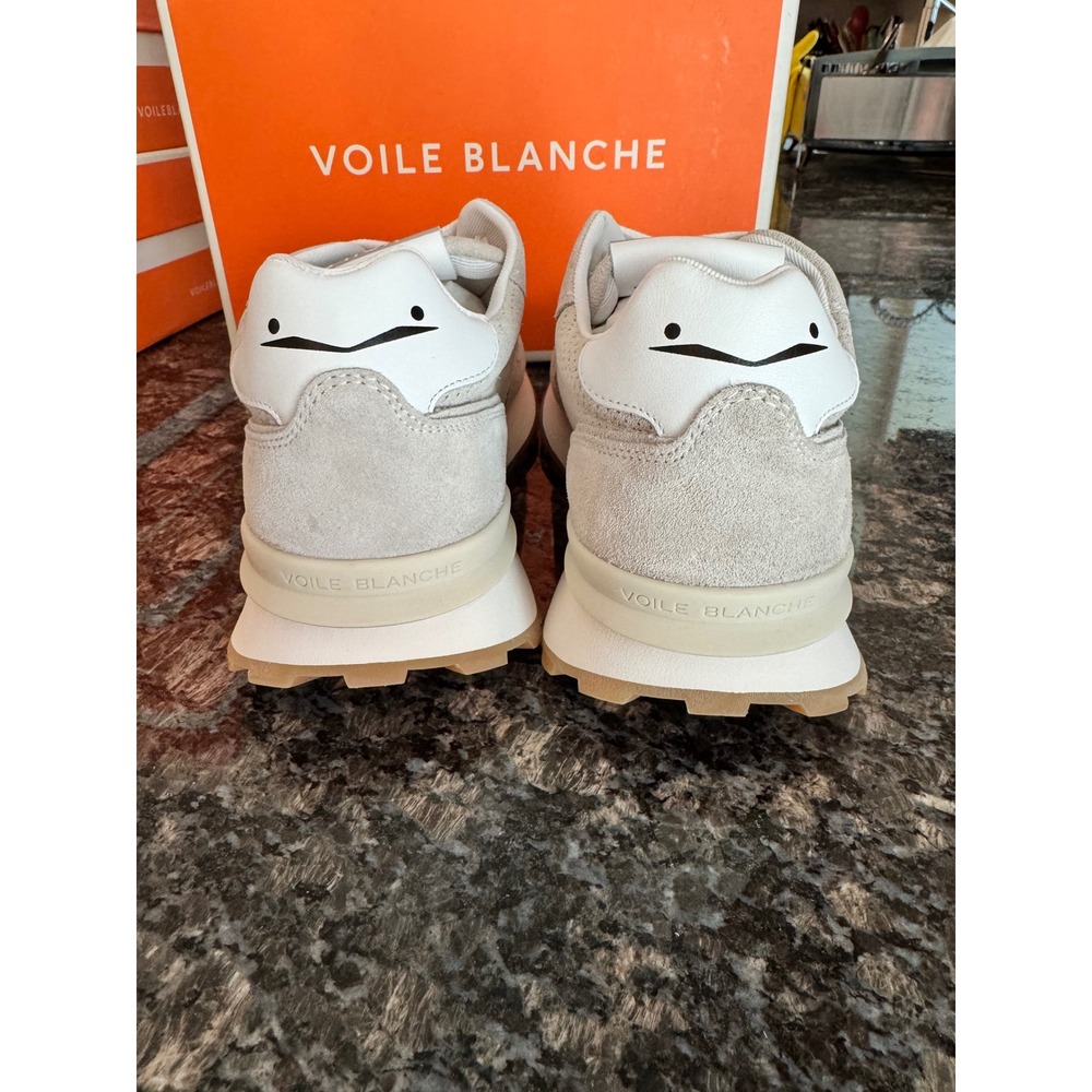 Voile Blanche Paris Race 050 Women Suede Sneakers Ice Grey 40 Sz 9 new shoes - Picture 9 of 9